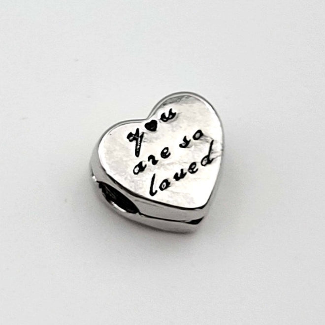 "You are so Loved" Clip-on bead