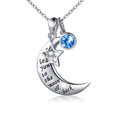 I Love you to the Moon & Back Necklace (Granddaughter)